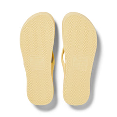 Arch Support Flip Flops - Classic - Lemon