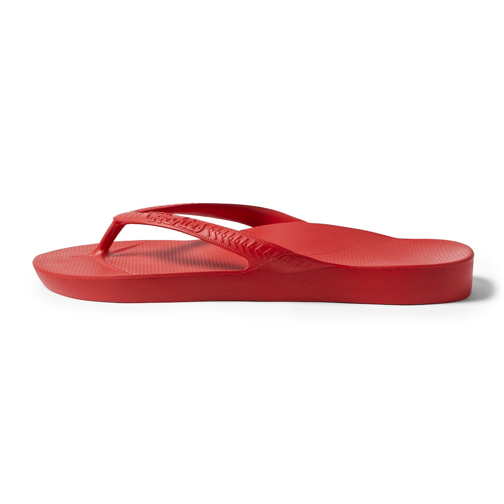  Arch Support Flip Flops - Classic - Chilli Red 