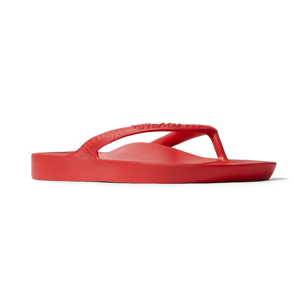  Arch Support Flip Flops - Classic - Chilli Red 