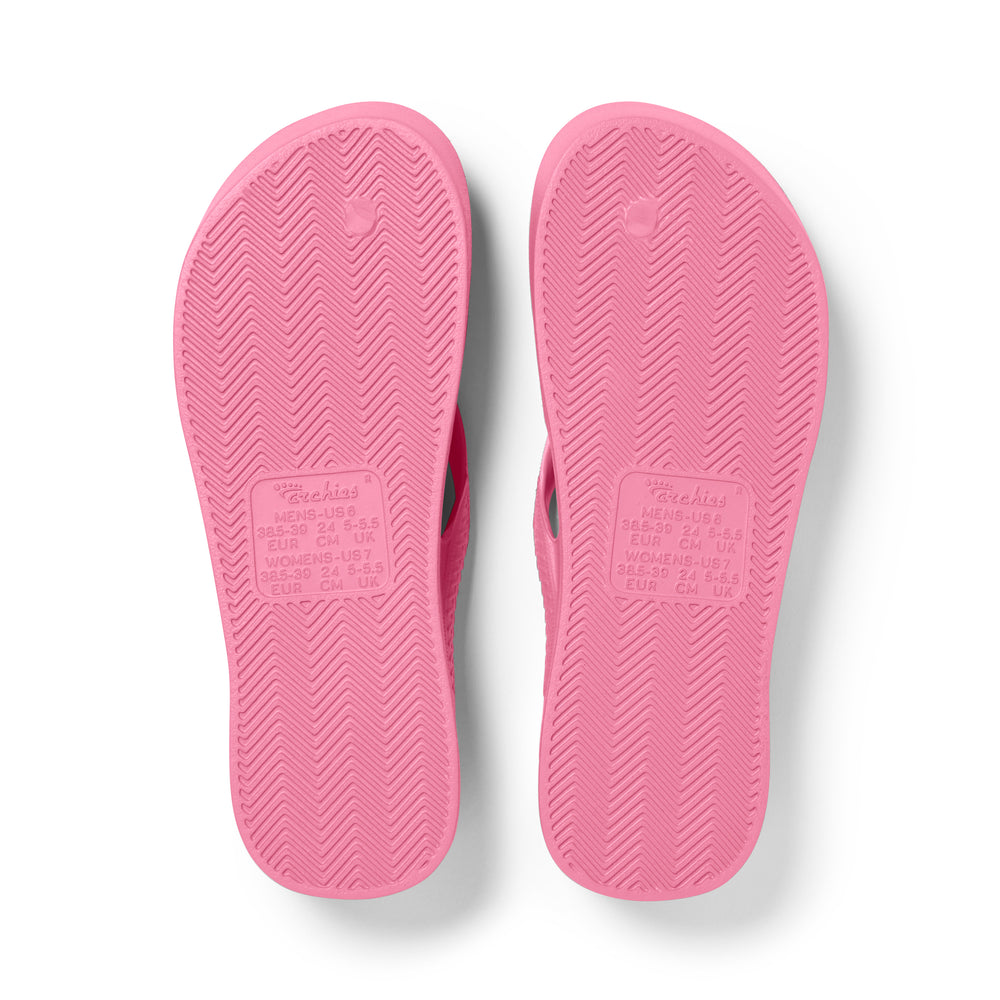  Arch Support Flip Flops - Classic - Hot Pink 