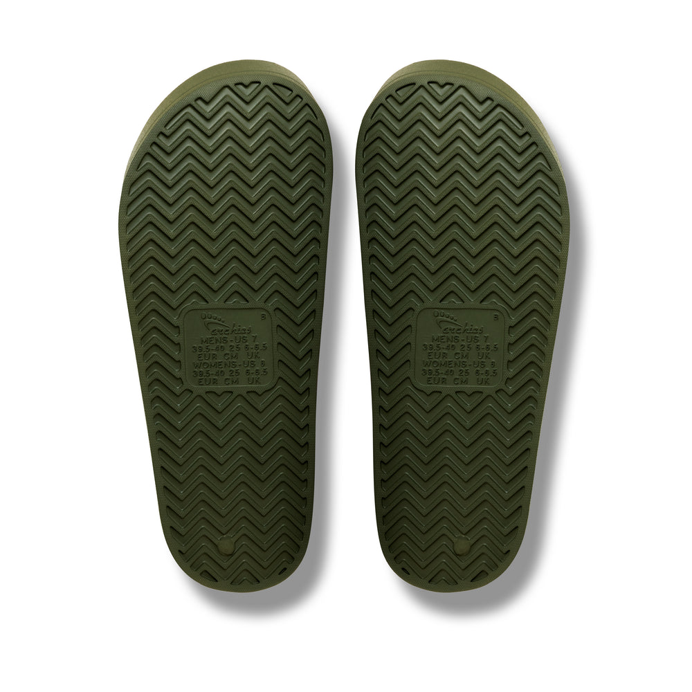  Arch Support Slides - Classic - Olive 