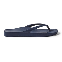 Marineblauw - Slippers met steunzool