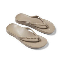 Taupe - Voetsteun Teenslippers