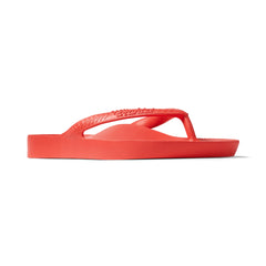 Koraalkleurig Slippers met steunzool